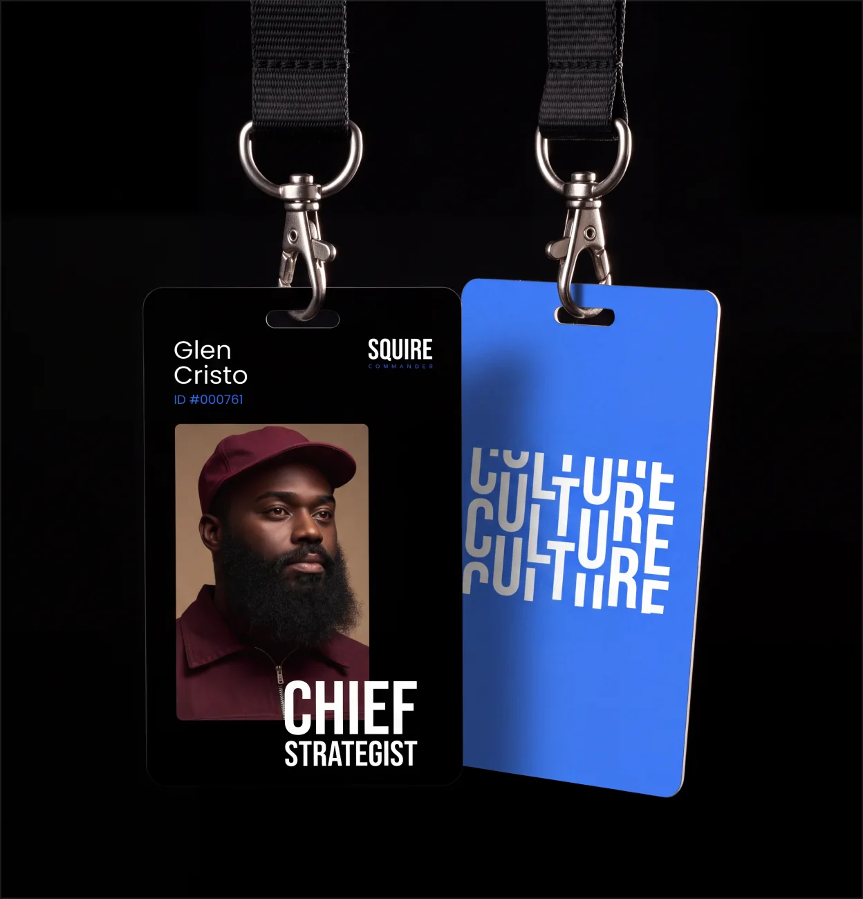 SQUIRE event badges