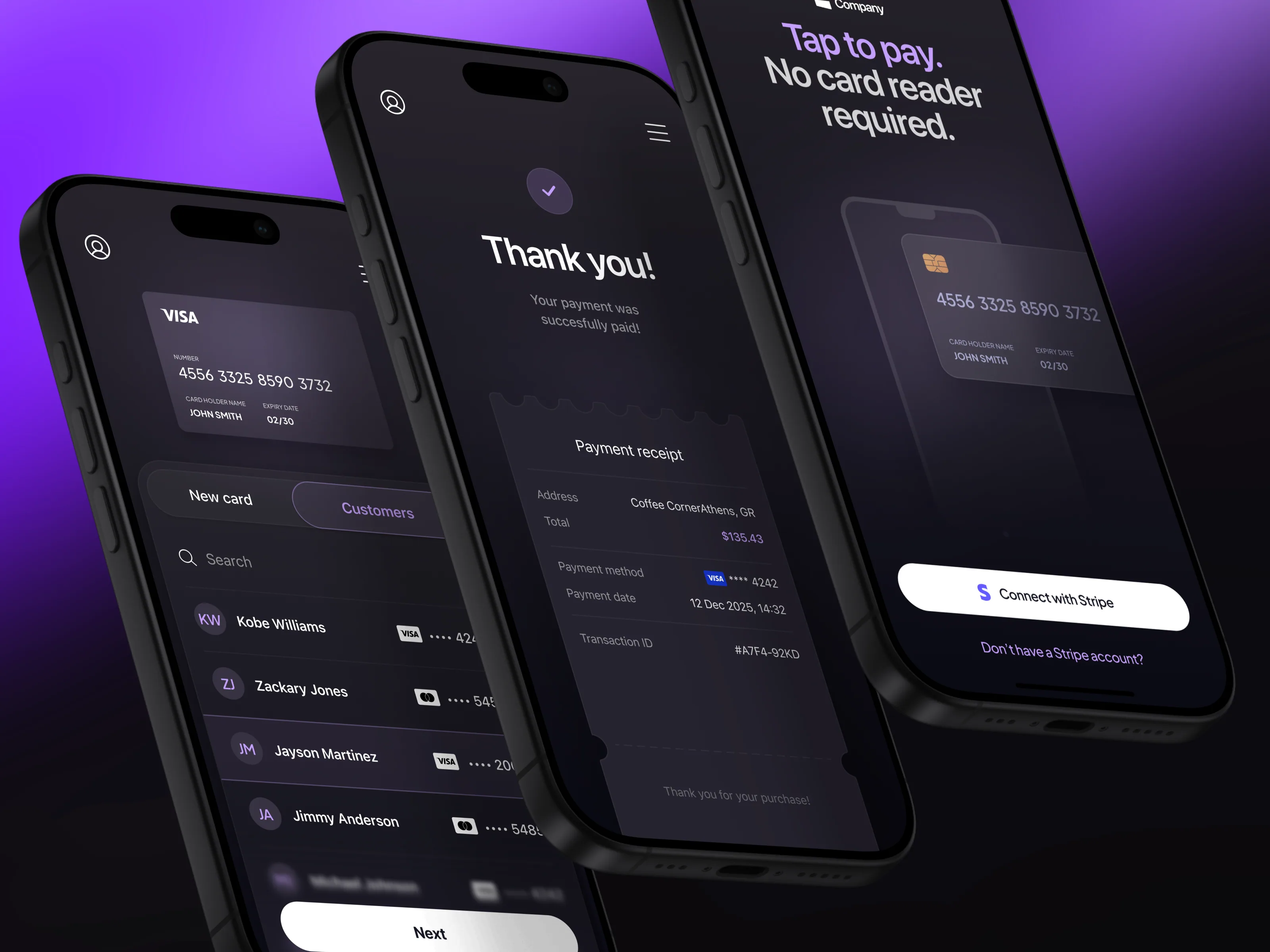 Payment app design